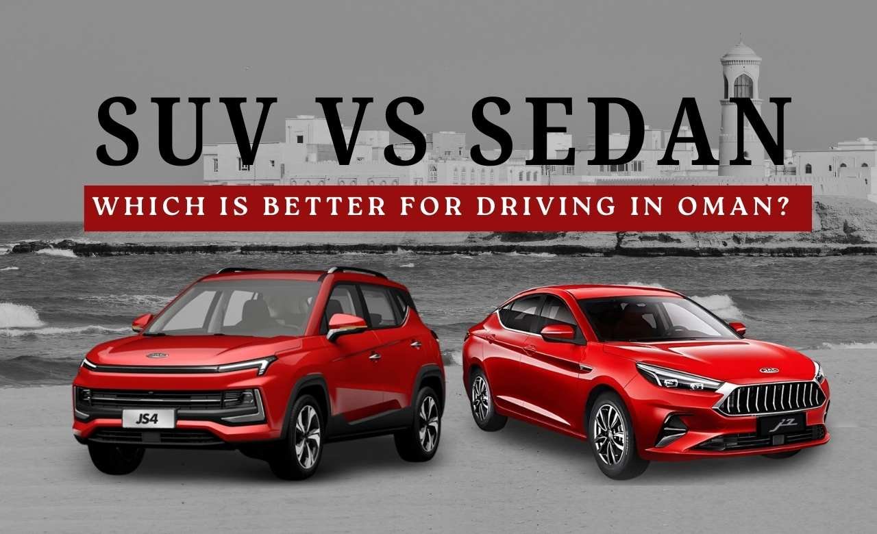 SUV vs Sedan Which is Better for Driving in Oman