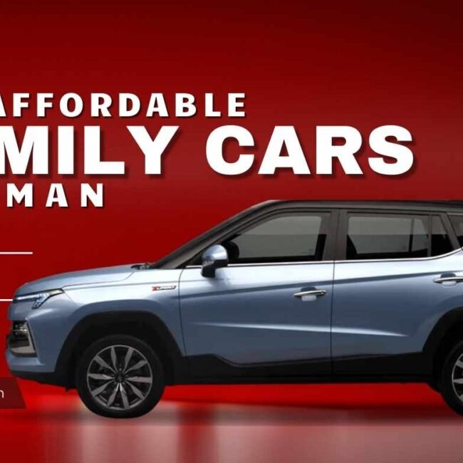 Top Affordable Family Cars in Oman