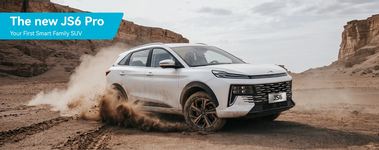 Buy JAC JS6 PRO in Oman – Smart & Stylish Tech SUV